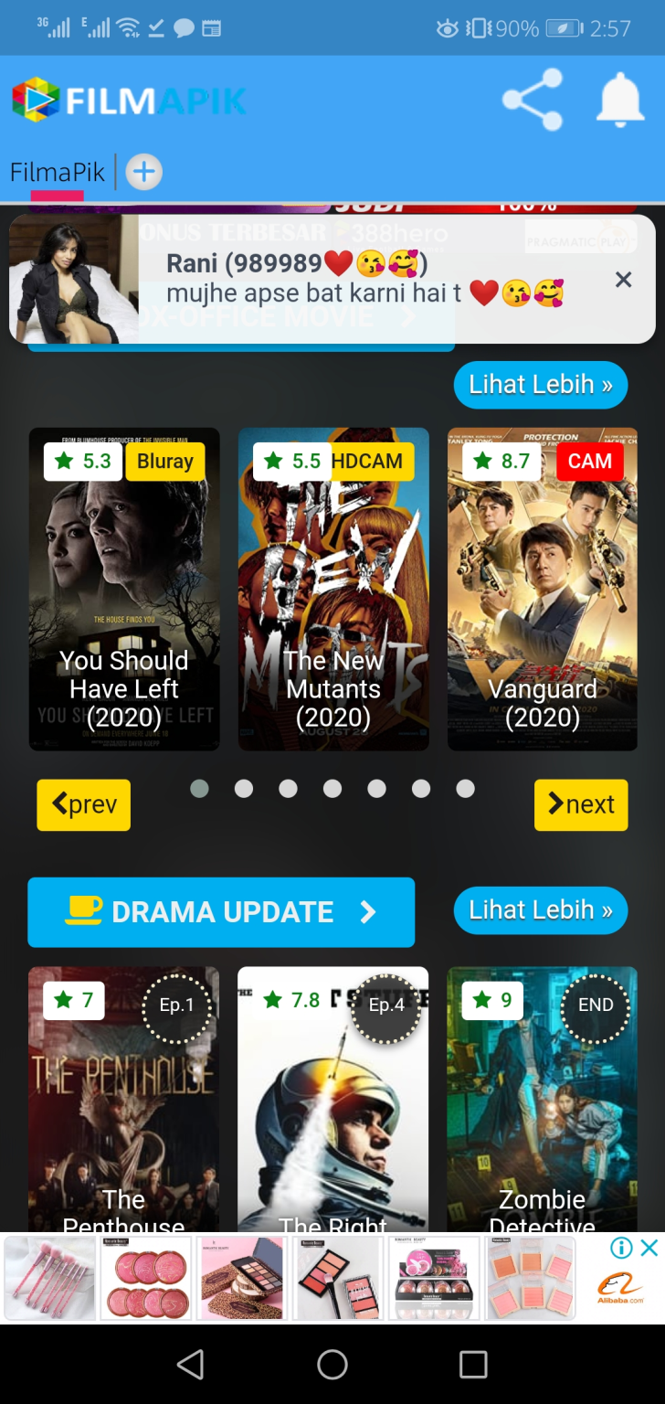 Screenshot of Filmapik APK